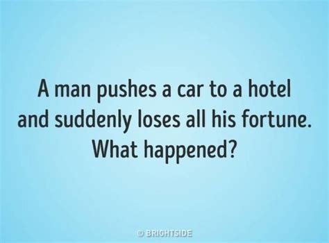 mind boggling riddles.